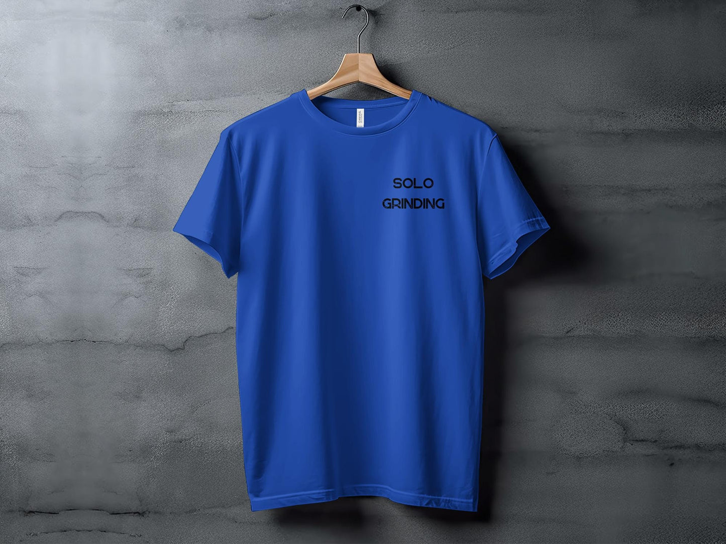 Solo Grinding T-Shirt, Gamer T-Shirt, Gaming Tee Shirt, Video Game Graphic Tee, Casual Wear, Unisex Gaming Shirt, Gift For Gamers