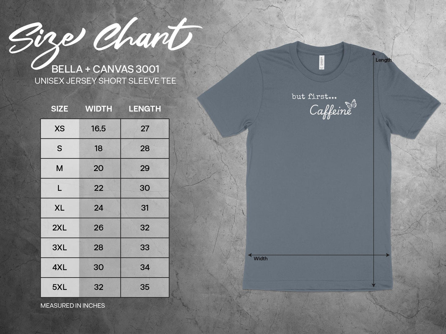 But First Caffeine T-Shirt. Perfect Gift for Coffee Lovers - Funny Quote Tee for Everyday Wear