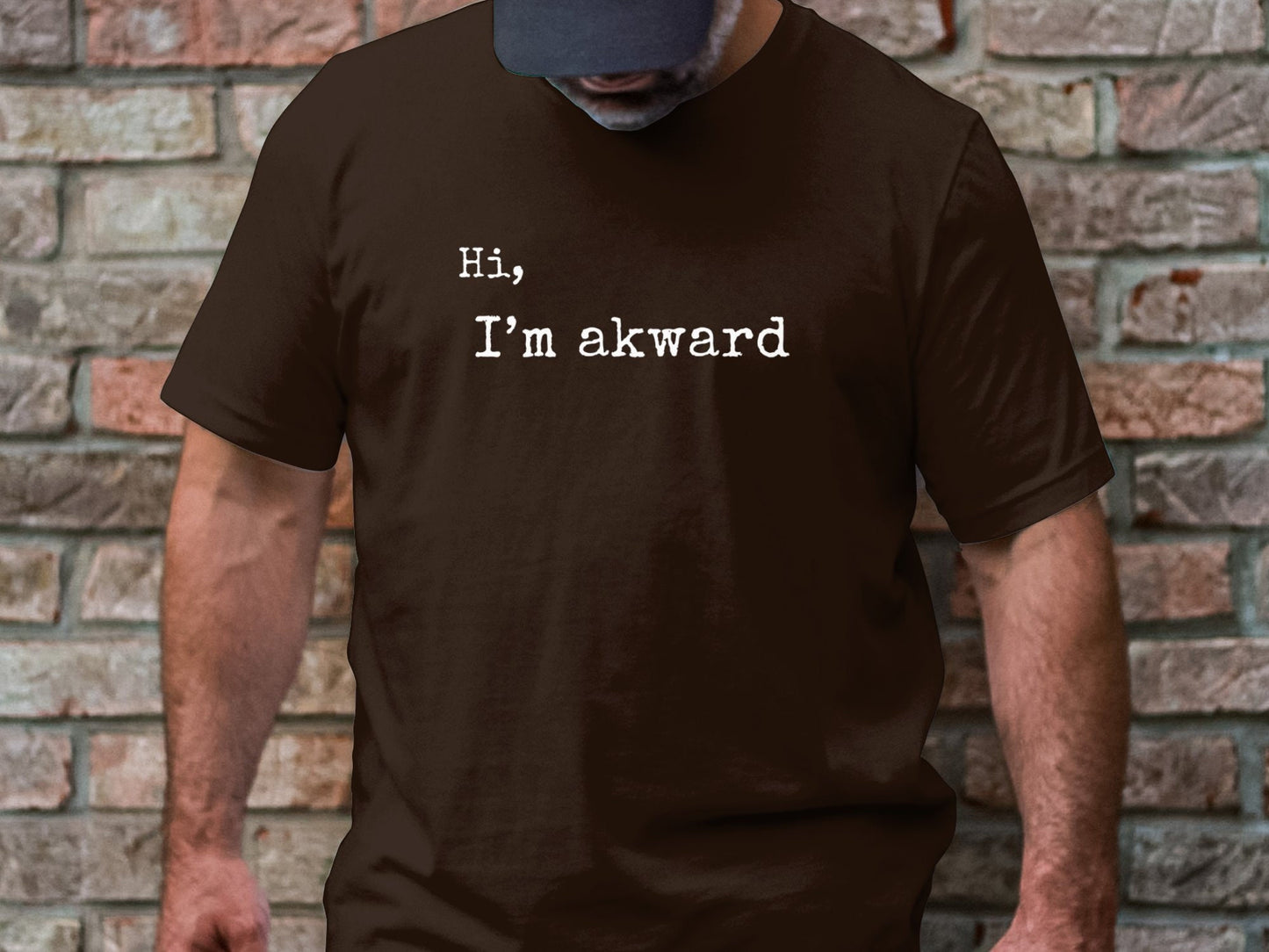 Funny Awkward T-Shirt for Introverts, Perfect Gift for Friends and Family, Cute, Casual Wear