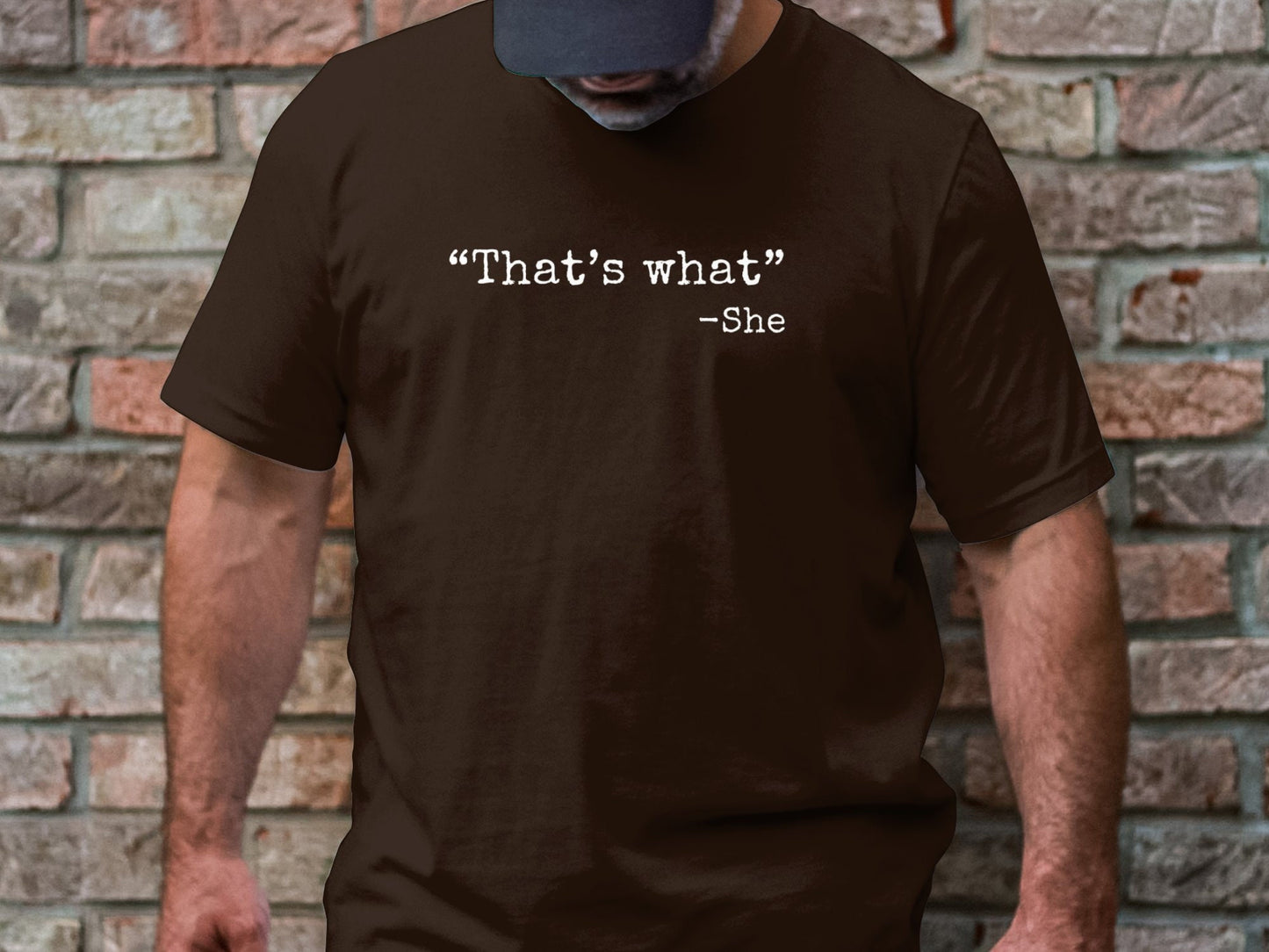That's What T-Shirt. Funny Quote Tee for Women, Cute Graphic Apparel Gift