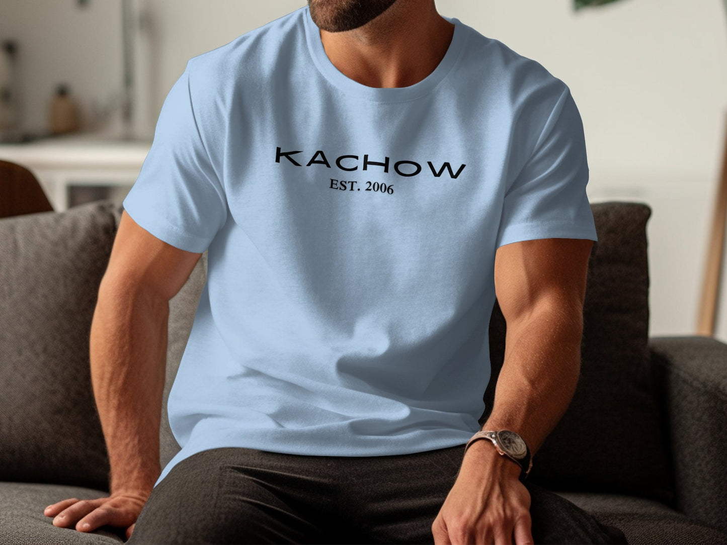 KACHOW T-Shirt, Established 2006, Fun Graphic Tee for Men and Women, Perfect Gift