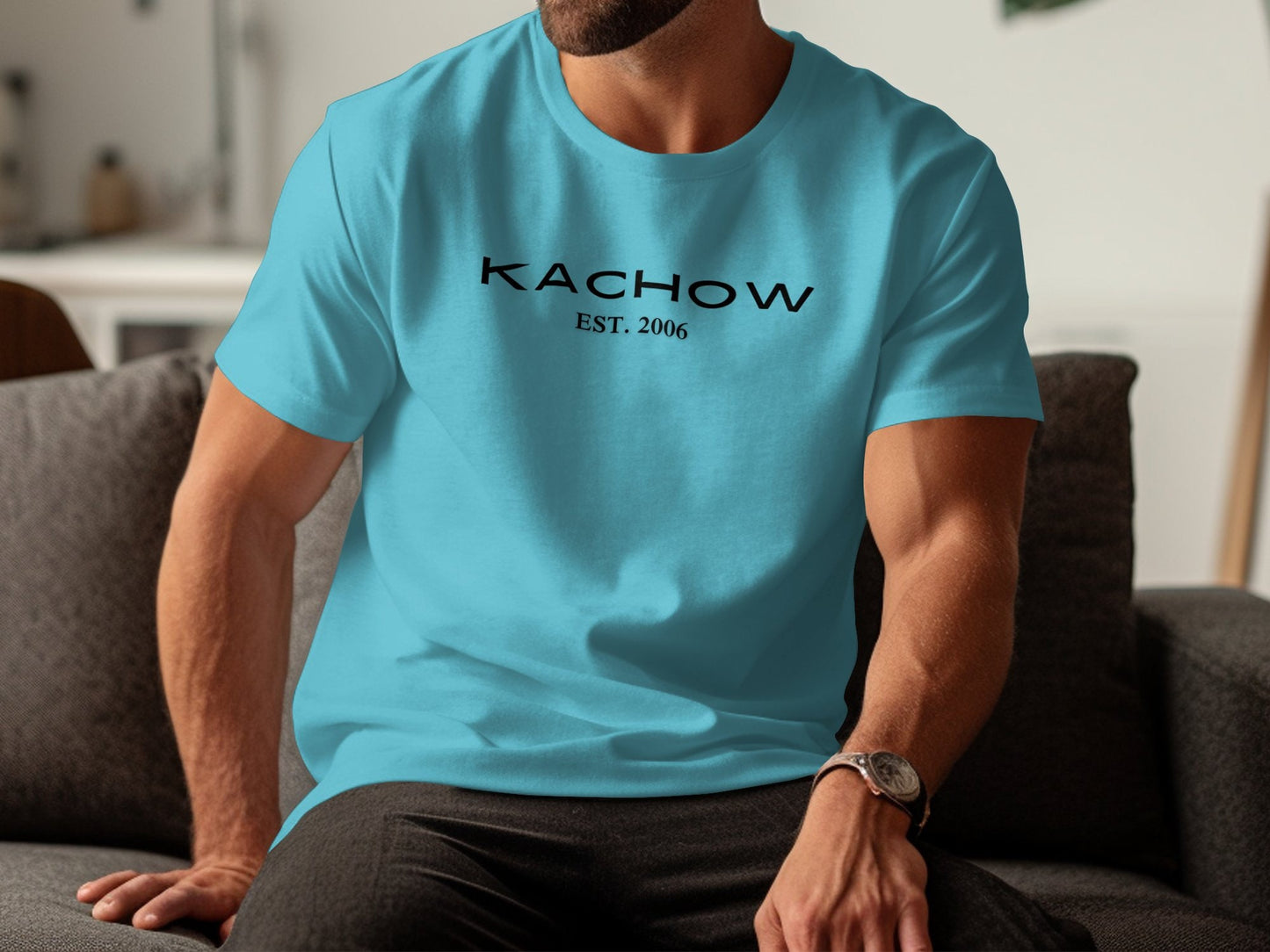 KACHOW T-Shirt, Established 2006, Fun Graphic Tee for Men and Women, Perfect Gift