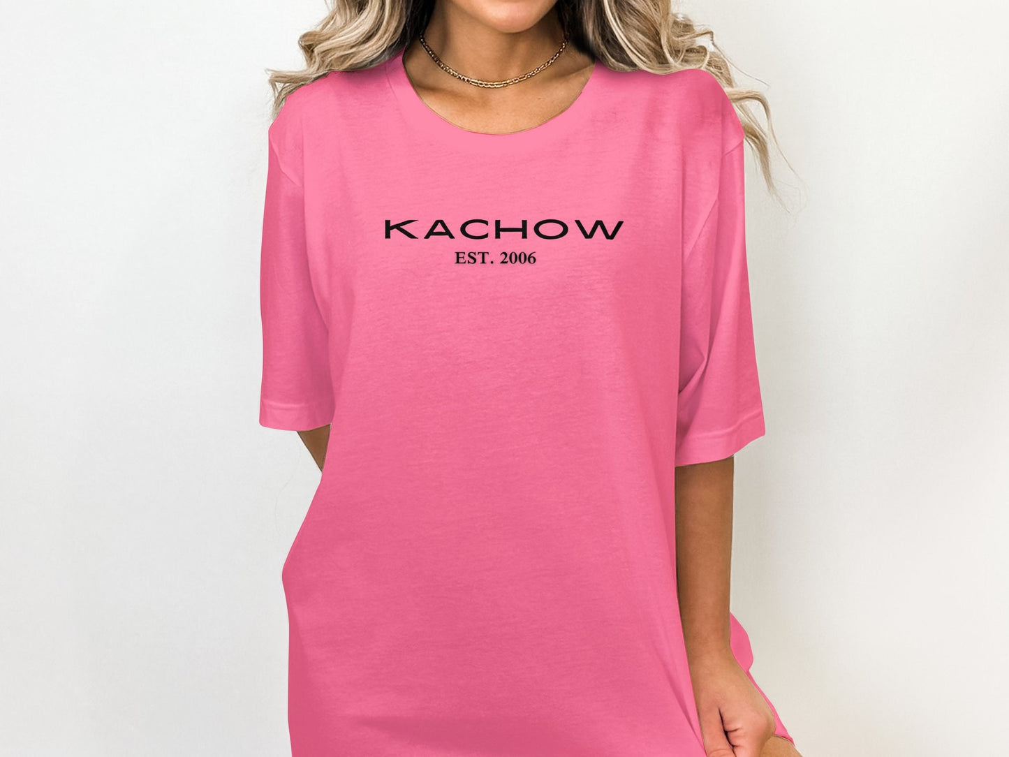 KACHOW T-Shirt, Established 2006, Fun Graphic Tee for Men and Women, Perfect Gift