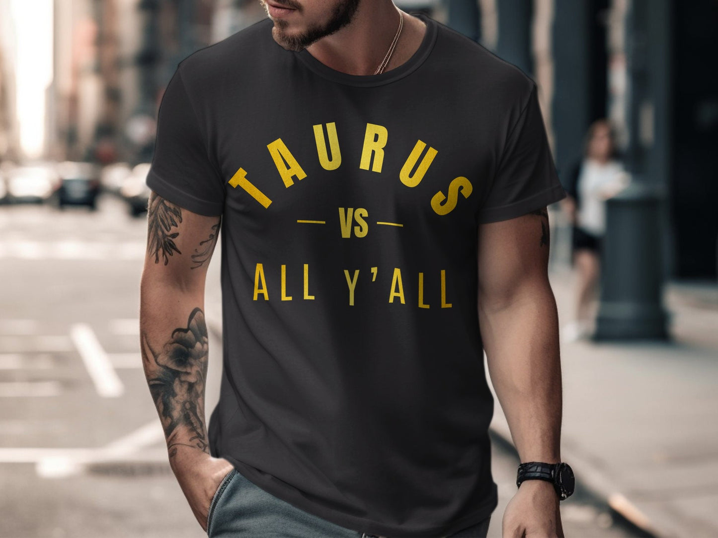 Taurus Zodiac Sign Vs All Y'all T-Shirt or Hoodie, Astrology, Horoscope, Star Sign, Unique Gift, Birthday Gift, Gift for him, Gift for her