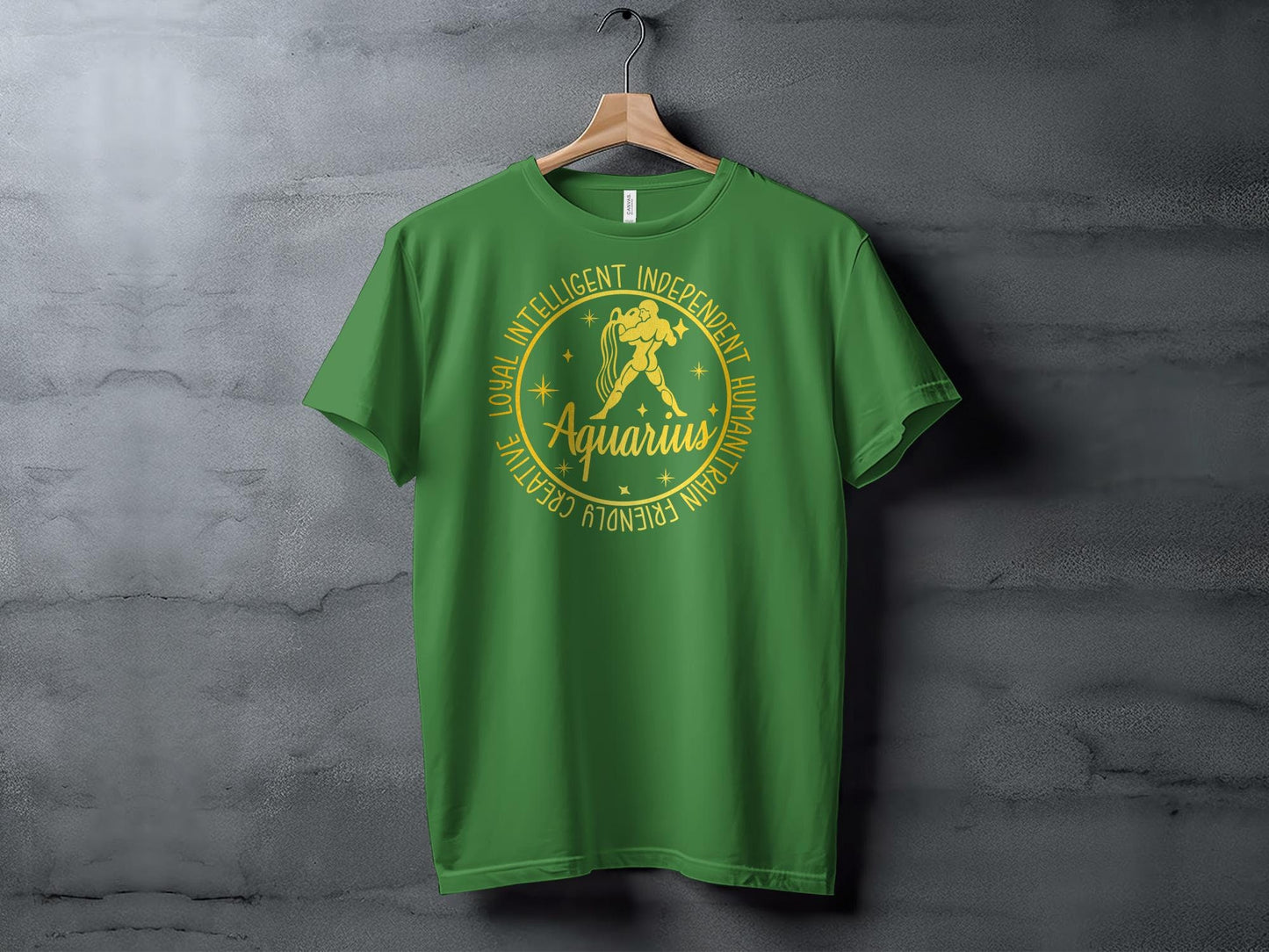 Aquarius Zodiac Sign T-Shirt, Astrology Aquarius Tee, Zodiac Horoscope Shirt, Unique Gift, Birthday T-Shirt, Gift for him, Gift for her