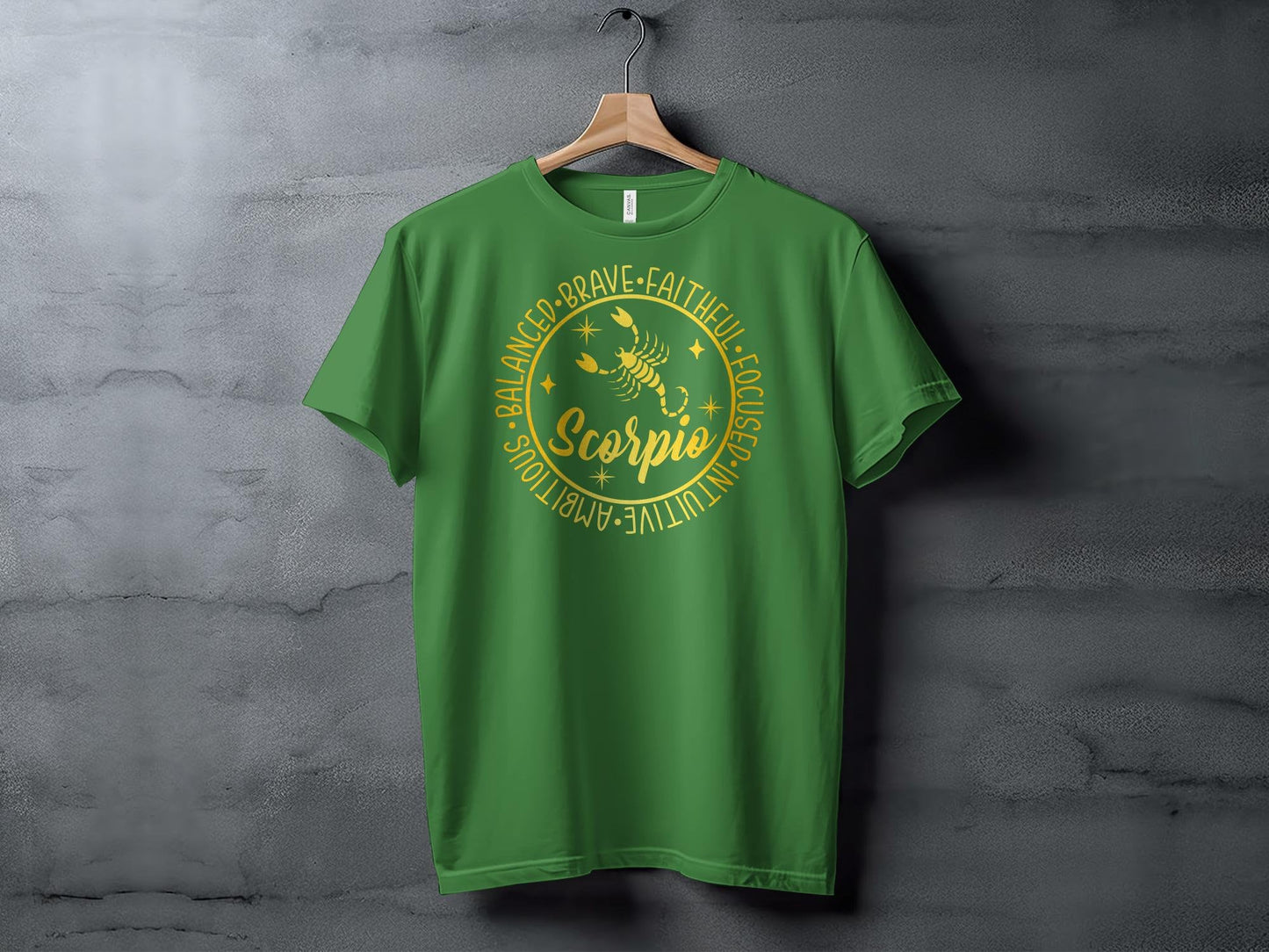 Scorpio Horoscope Zodiac Sign T-Shirt, Astro Fashion Tee, Astrology Gift for Scorpio, Zodiac Themed Apparel, Scorpio Shirt. Birthday Gift