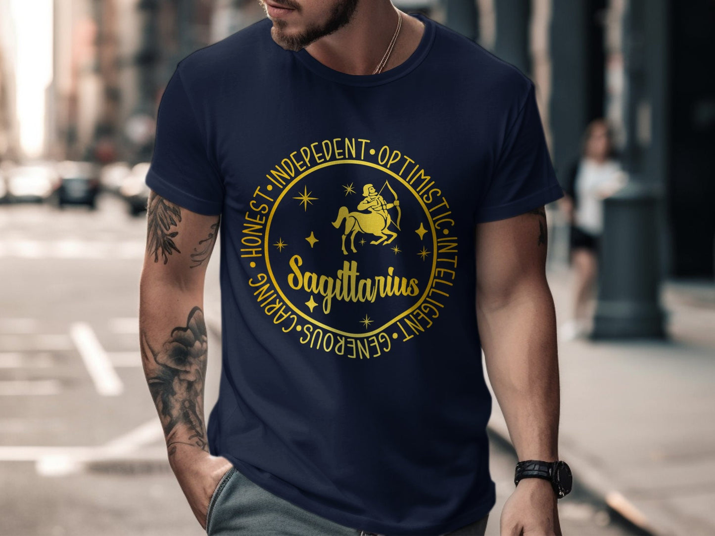 Sagittarius Zodiac Sign T-Shirt, Astrology Tee, Horoscope, Zodiac Apparel, Unique Birthday Gift, Gift for him, Gift for her