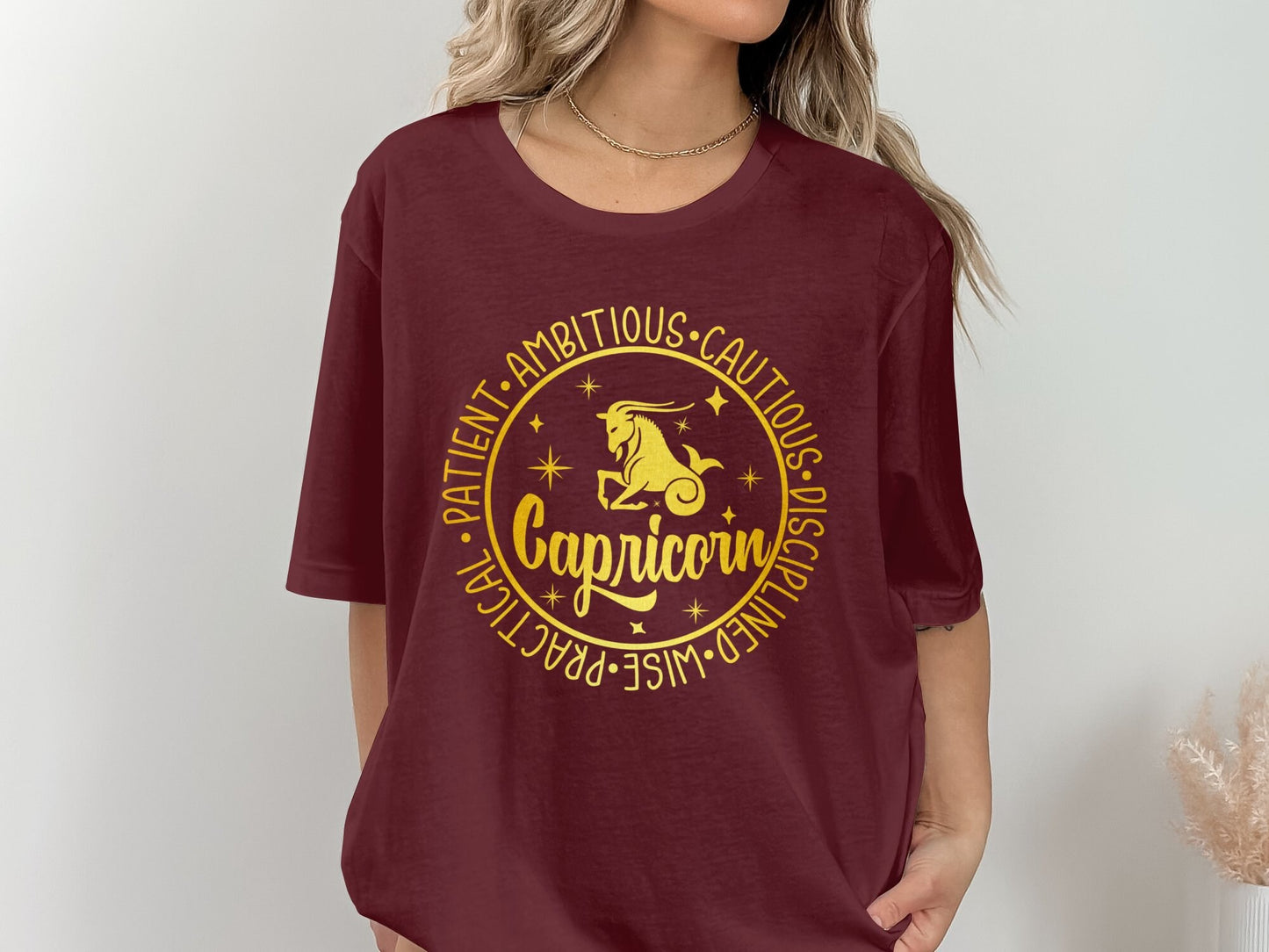 Capricorn Zodiac Sign Shirt, Astrology Gift Tee, Horoscope Apparel, Astrological Symbol Top, Birthday Gift, Gift for him, Gift for her