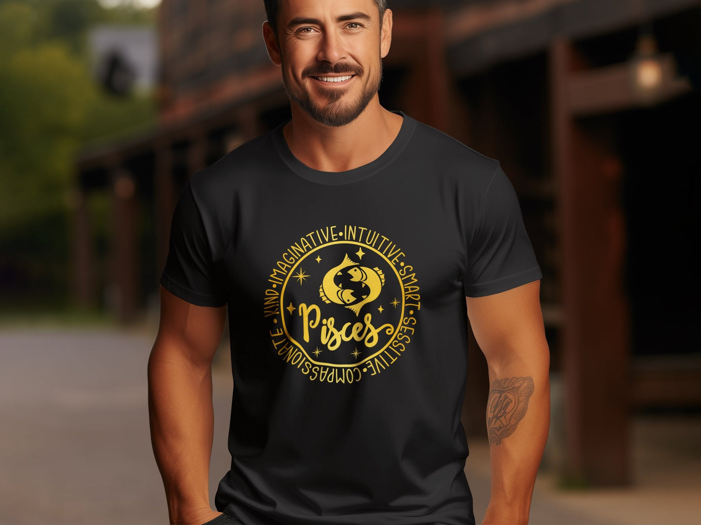 Pisces Zodiac Sign T-Shirt, Astrology Gift Tee, Horoscope Shirt, Constellation Art, Birthday Gift, Gift for him, Gift for her.