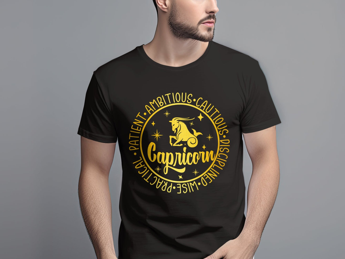 Capricorn Zodiac Sign Shirt, Astrology Gift Tee, Horoscope Apparel, Astrological Symbol Top, Birthday Gift, Gift for him, Gift for her