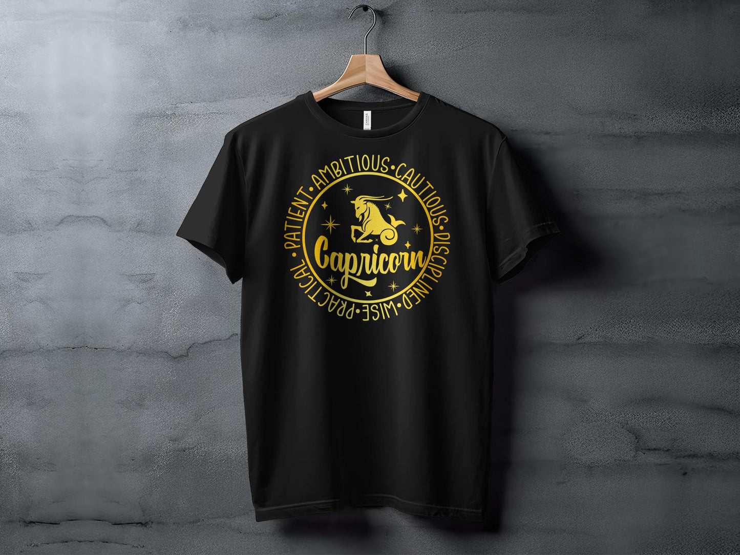 Capricorn Zodiac Sign Shirt, Astrology Gift Tee, Horoscope Apparel, Astrological Symbol Top, Birthday Gift, Gift for him, Gift for her