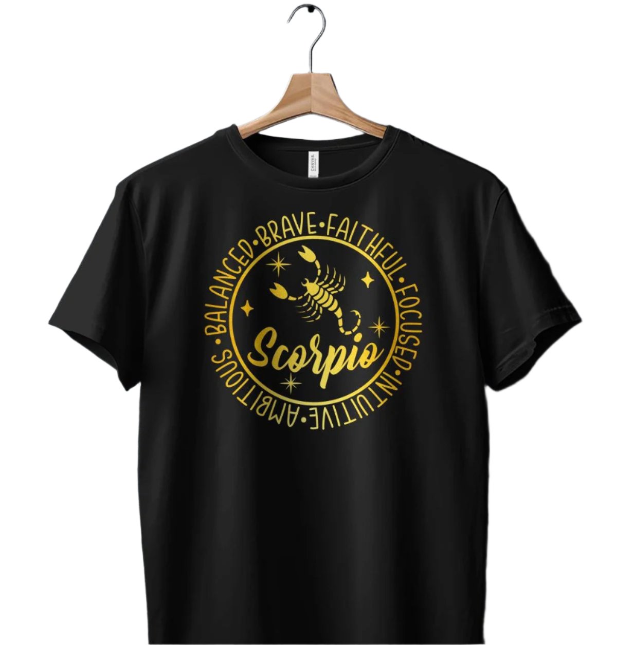 Scorpio Horoscope Zodiac Sign T-Shirt, Astro Fashion Tee, Astrology Gift for Scorpio, Zodiac Themed Apparel, Scorpio Shirt. Birthday Gift