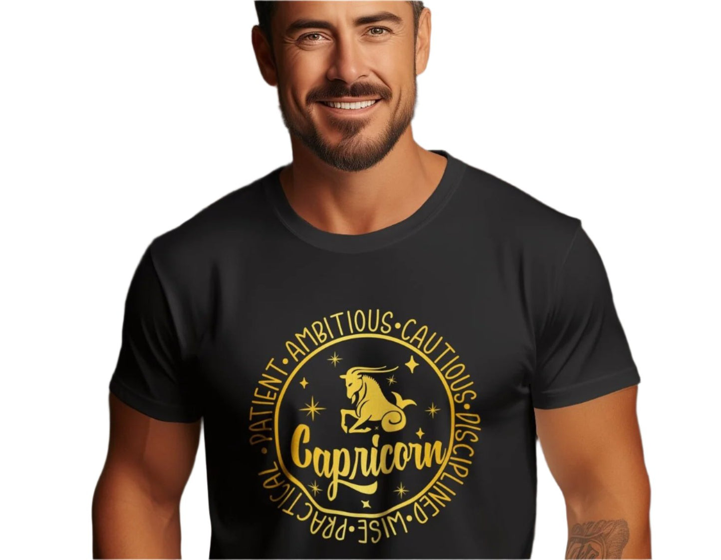 Capricorn Zodiac Sign Shirt, Astrology Gift Tee, Horoscope Apparel, Astrological Symbol Top, Birthday Gift, Gift for him, Gift for her
