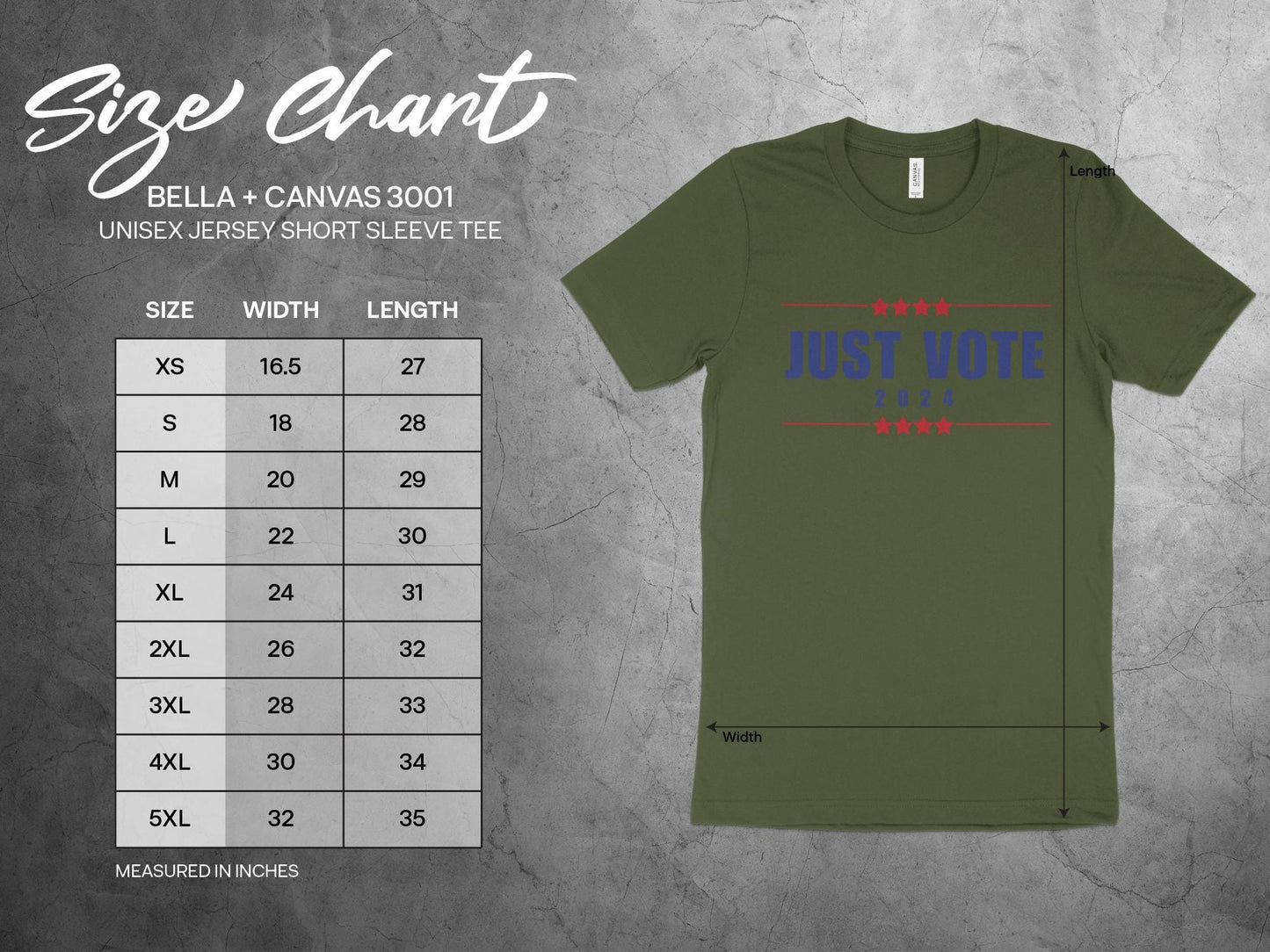 Just Vote 2024 T-Shirt, Election Campaign Shirt, Vote Awareness Tee, Patriotic Voting Shirt, Political Statement Tee
