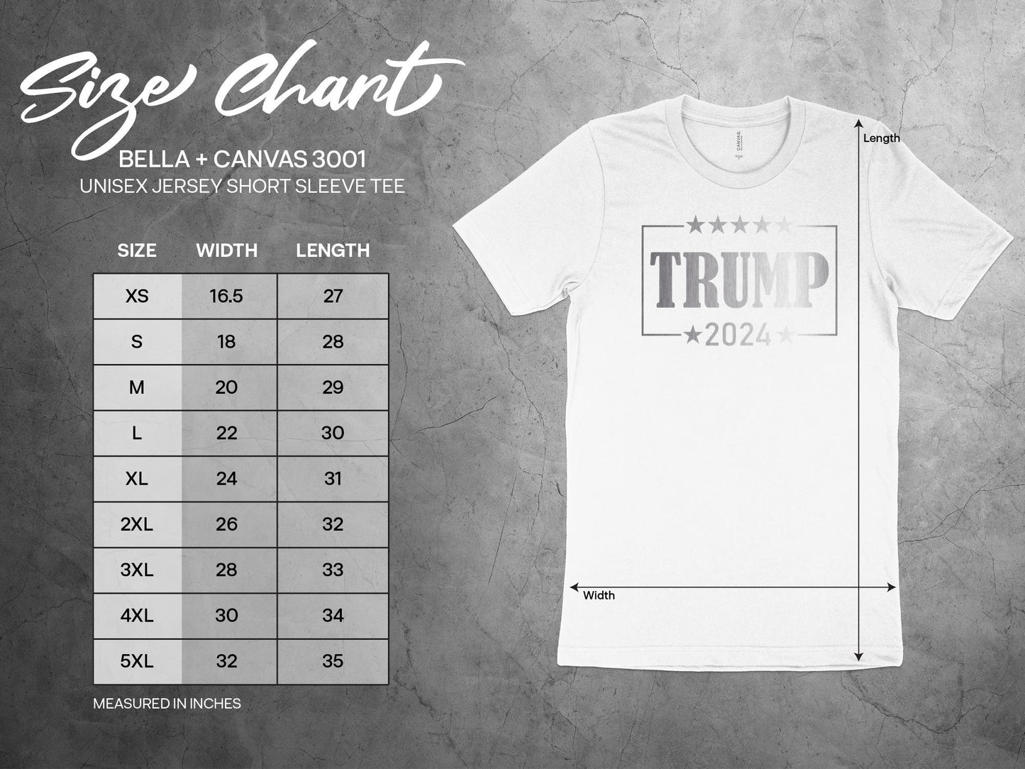 Trump 2024 T-Shirt, Political Campaign Shirt, Support Trump Tee, Vote Trump 2024, Election Shirt, Presidential Election Tee