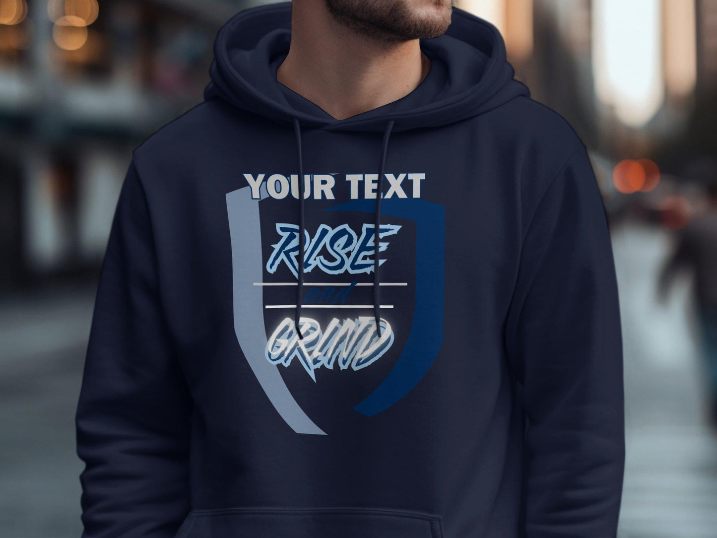Motivational Unisex Rise and Grind T-Shirt or Hoodie. Fitness Slogan Shirt, Positive Mindset Apparel, Gym Wear, Gift for him, Gift for her