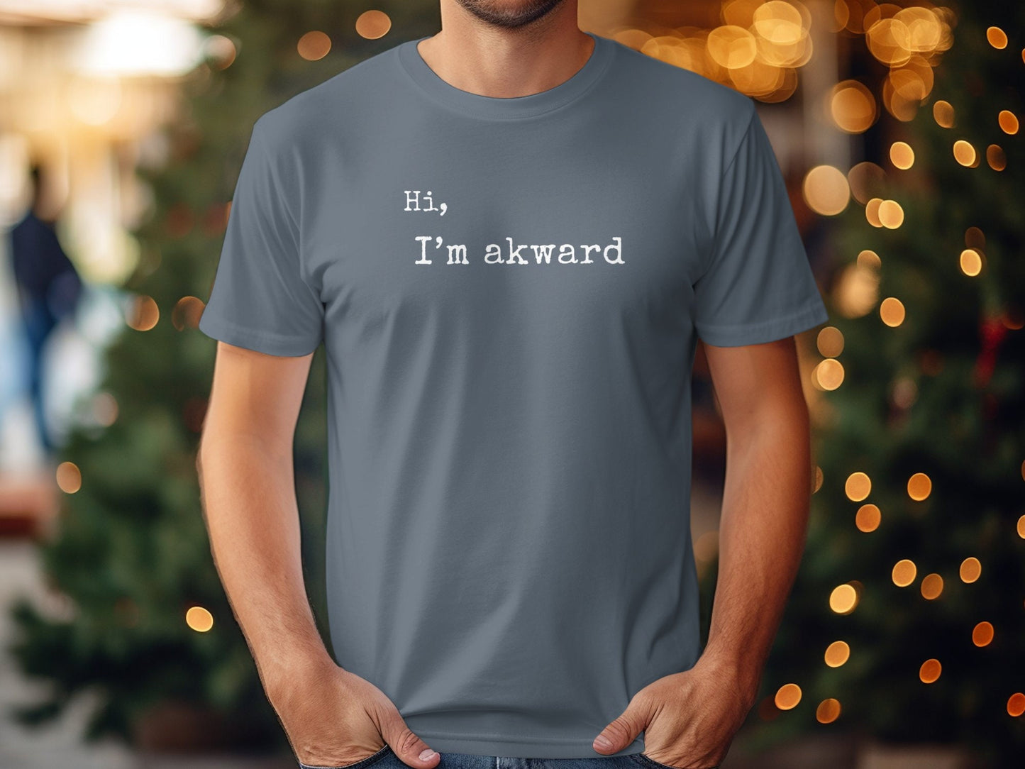 Funny Awkward T-Shirt for Introverts, Perfect Gift for Friends and Family, Cute, Casual Wear