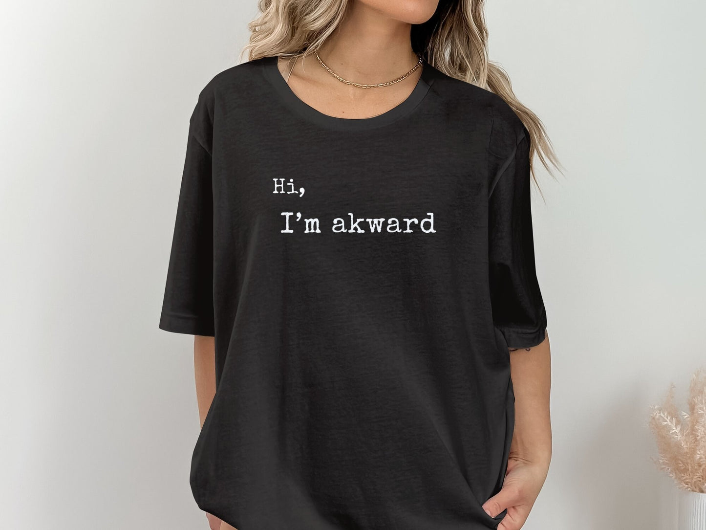 Funny Awkward T-Shirt for Introverts, Perfect Gift for Friends and Family, Cute, Casual Wear