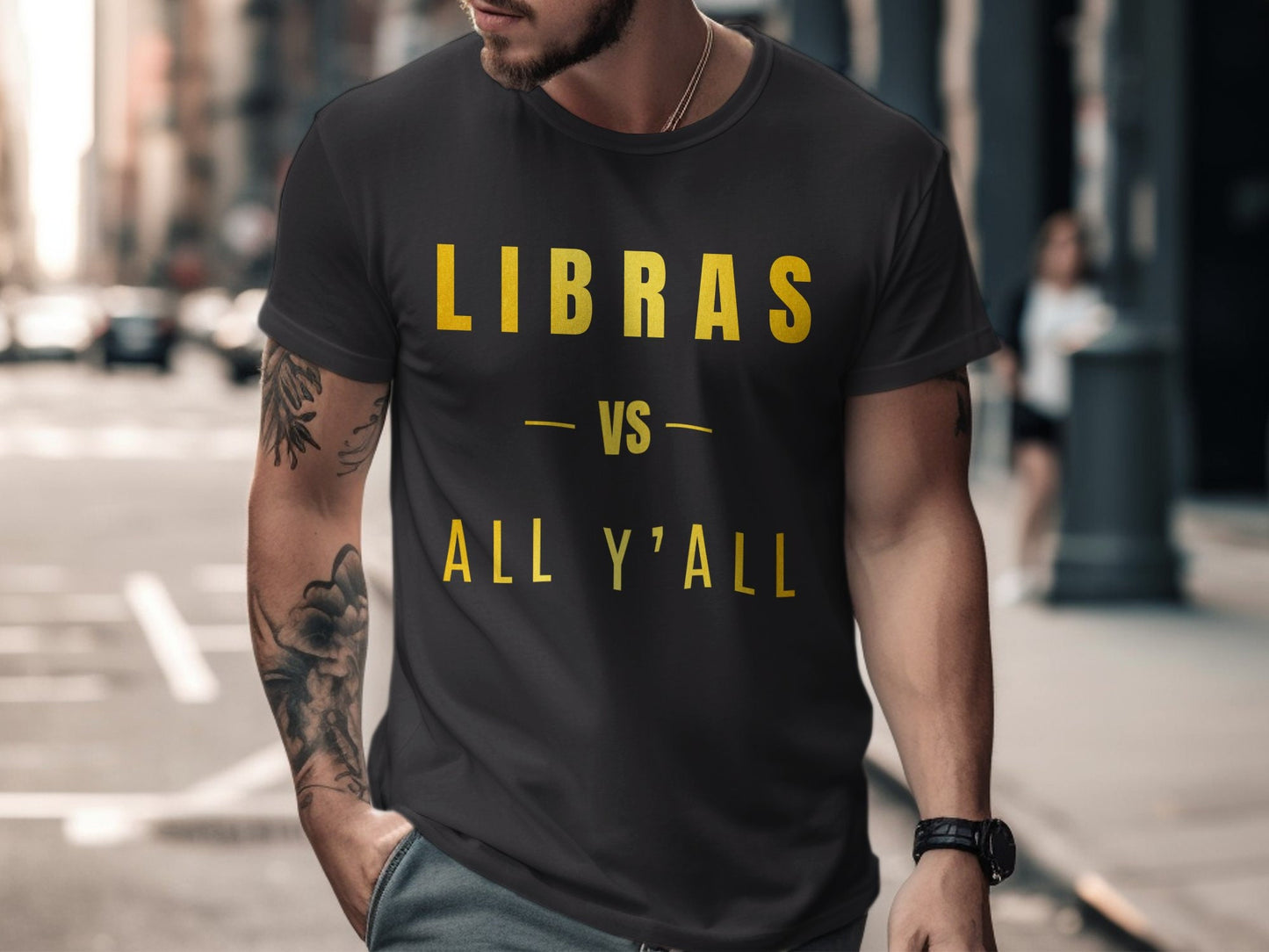 Libras vs All Y'all Graphic Tee, Astrology Zodiac, Horoscope Apparel, Unique Birthday Gift, Gift for him, Gift for her, Libra Season