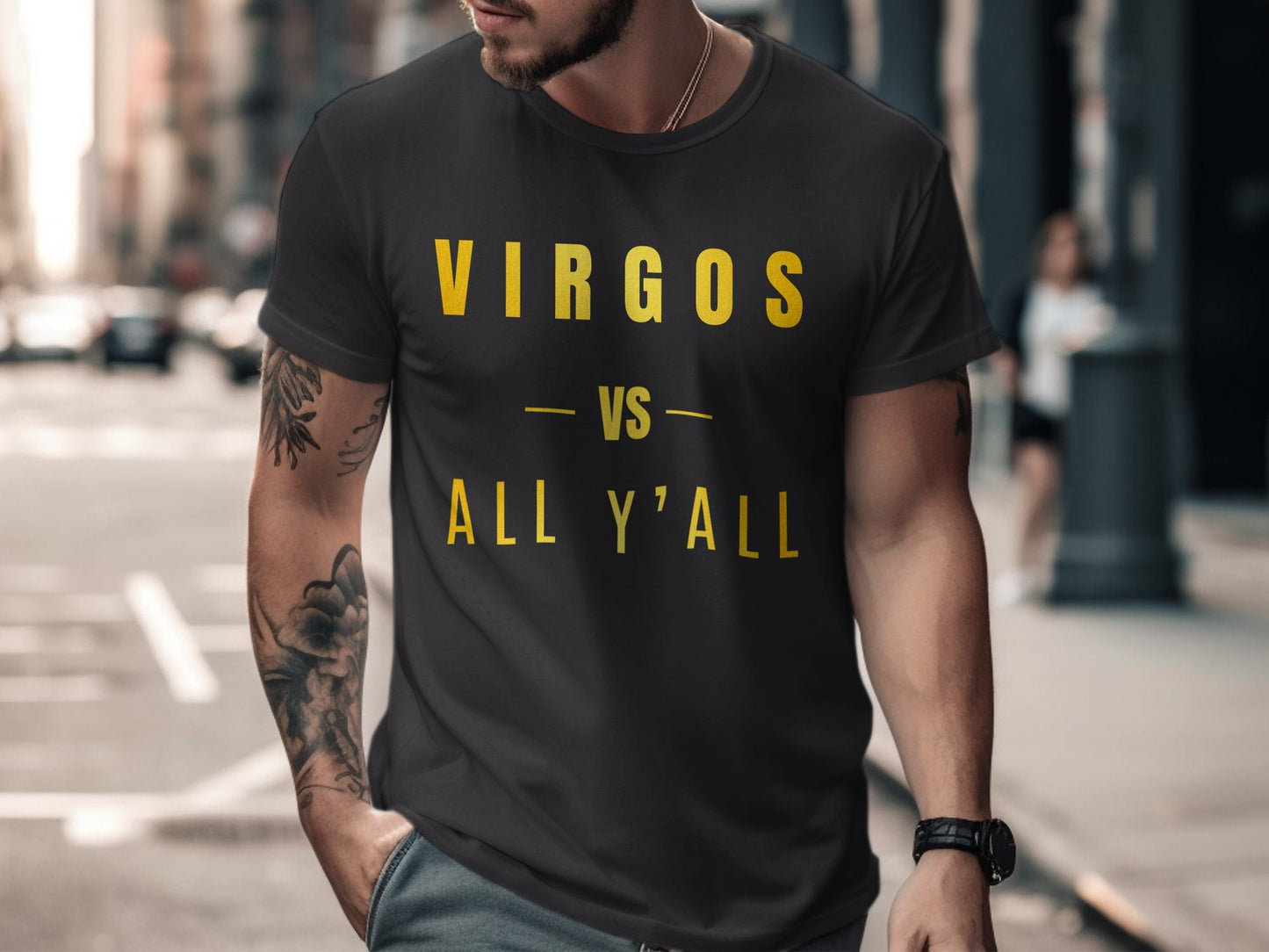 Virgos Vs All Y'all T-Shirt or Hoodie, Zodiac, Astrology, Horoscope Shirt, Unique Birthday Gift, Gift for him, Gift for her, Virgo Season