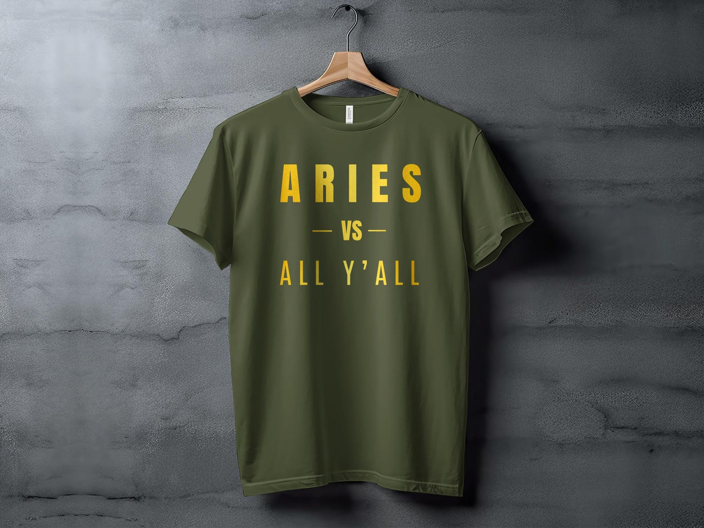 Aries vs All Y'all Graphic T-Shirt or Hoodie, Zodiac, Astrology, Star Sign, Unique, Birthday Gift, Gift for him, Gift for her
