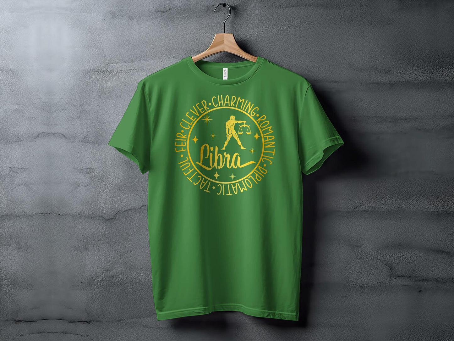 LIBRA Zodiac Sign T-Shirt, Astrological Horoscope, Romantic Gift, Unique Birthday Gift, Gift for him, Gift for her, LIBRA Season