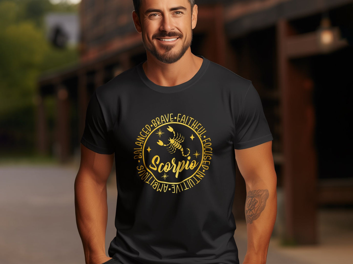 Scorpio Horoscope Zodiac Sign T-Shirt, Astro Fashion Tee, Astrology Gift for Scorpio, Zodiac Themed Apparel, Scorpio Shirt. Birthday Gift