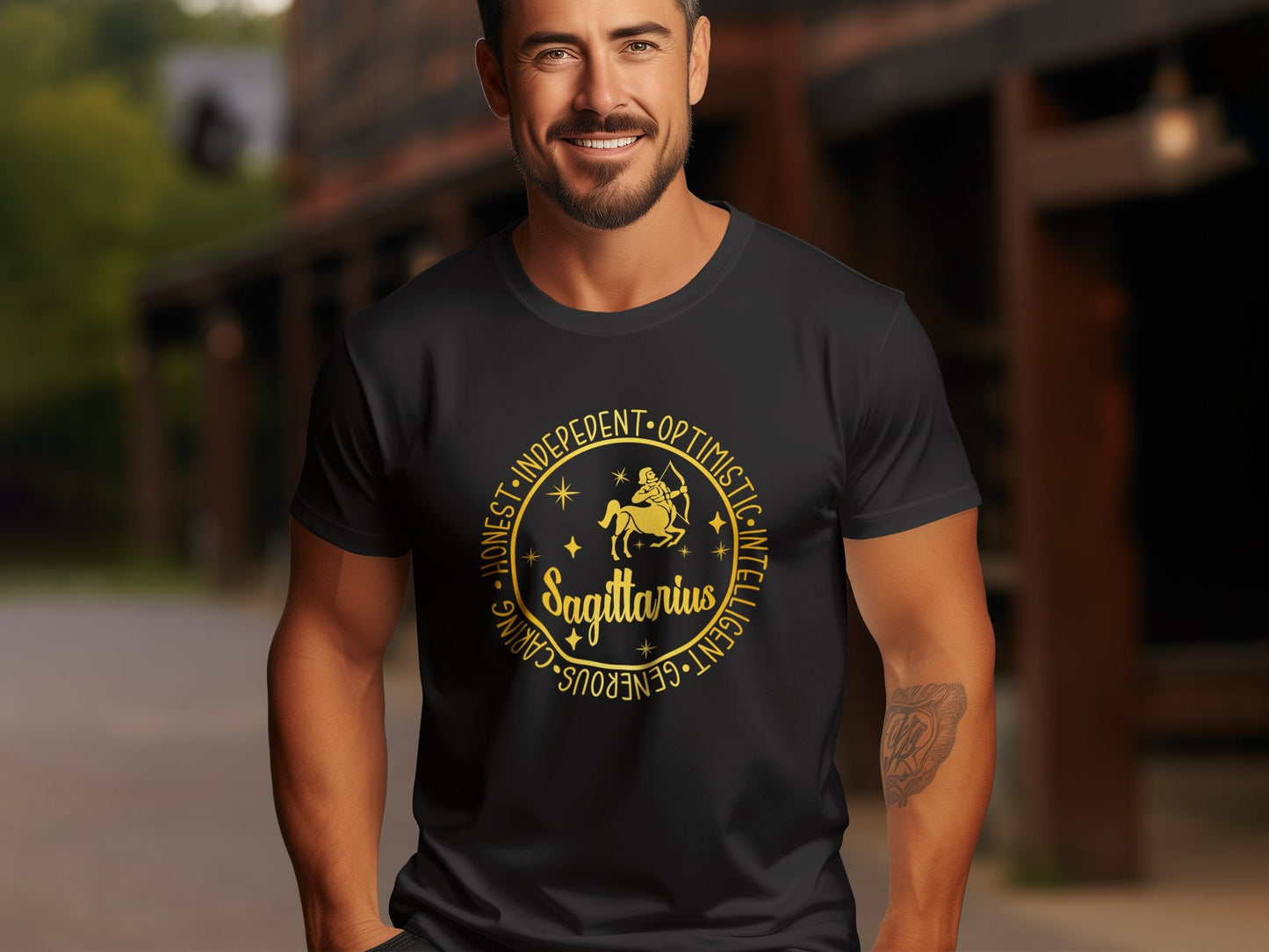 Sagittarius Zodiac Sign T-Shirt, Astrology Tee, Horoscope, Zodiac Apparel, Unique Birthday Gift, Gift for him, Gift for her