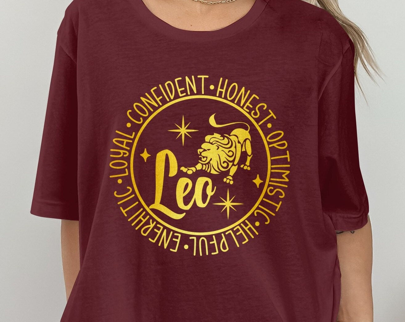 Leo Zodiac Sign T-Shirt, Horoscope Gift Tee, unique Birthday Gift, Gift for him, Gift for her, Leo Season
