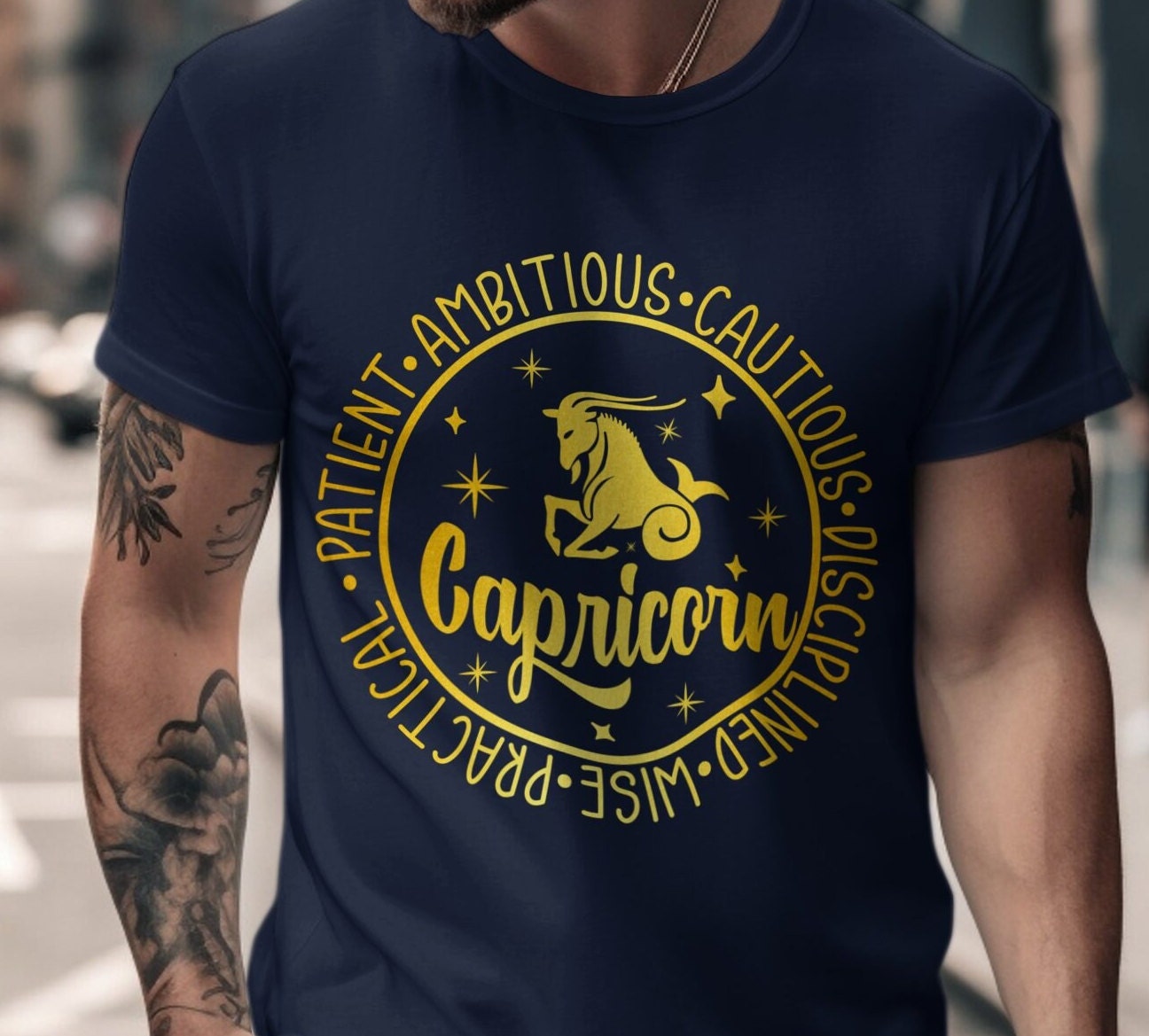 Capricorn Zodiac Sign Shirt, Astrology Gift Tee, Horoscope Apparel, Astrological Symbol Top, Birthday Gift, Gift for him, Gift for her