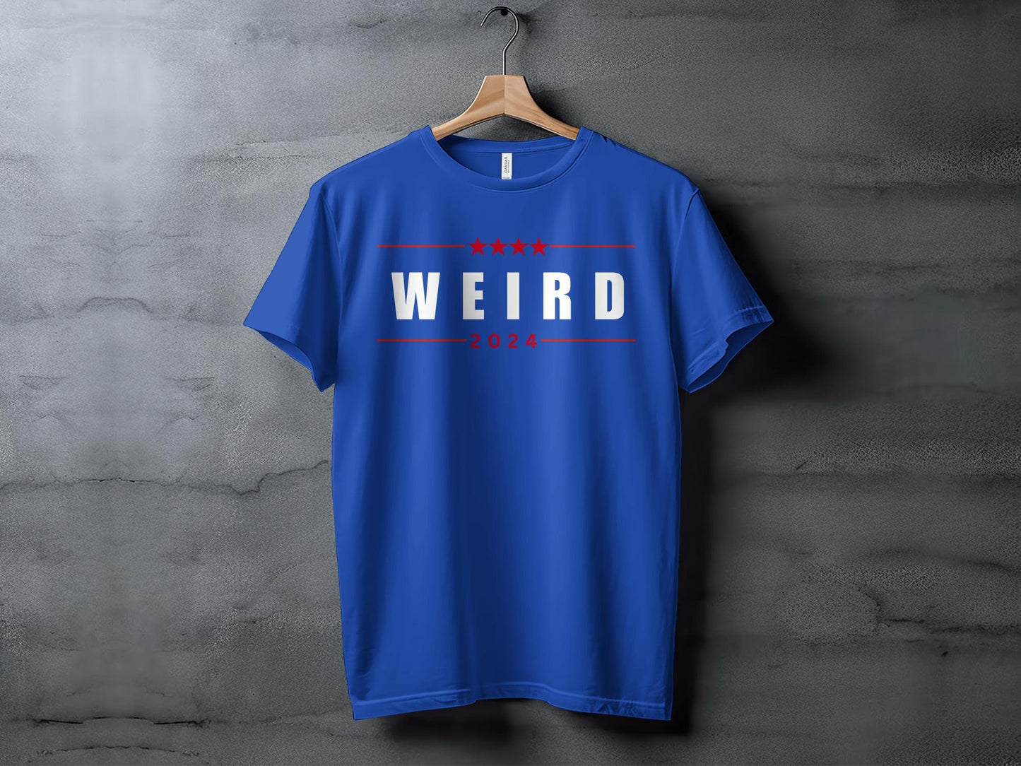 Funny WEIRD TRUMP 2024 Election T-Shirt, Republican, Funny, Political, Unique Election Year Shirt, Campaign Slogan Top, gift ideas, Trending