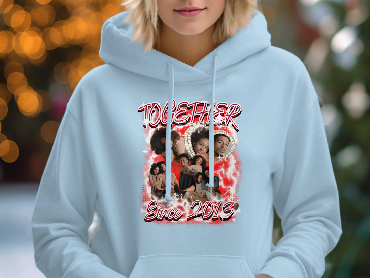 Together Since 2013 Couples Graphic Tee, Unique Couple T-Shirt, Romantic Matching Shirts, Cute Anniversary Gift, Fun Valentines Day,