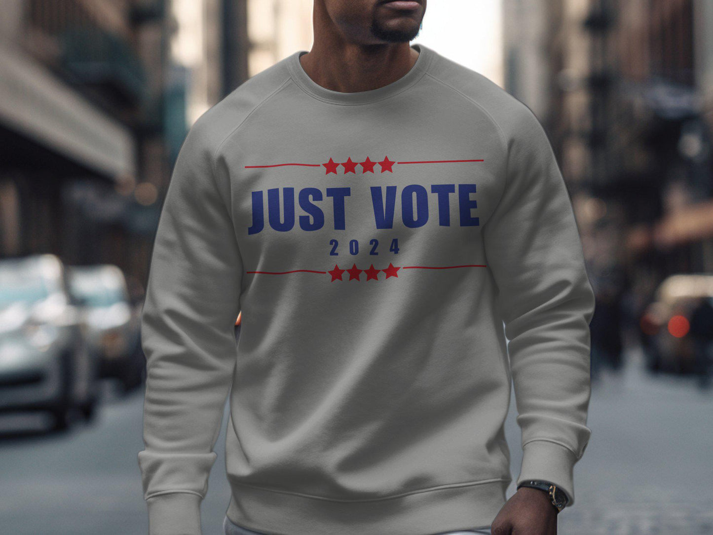 Just Vote 2024 T-Shirt, Election Campaign Shirt, Vote Awareness Tee, Patriotic Voting Shirt, Political Statement Tee