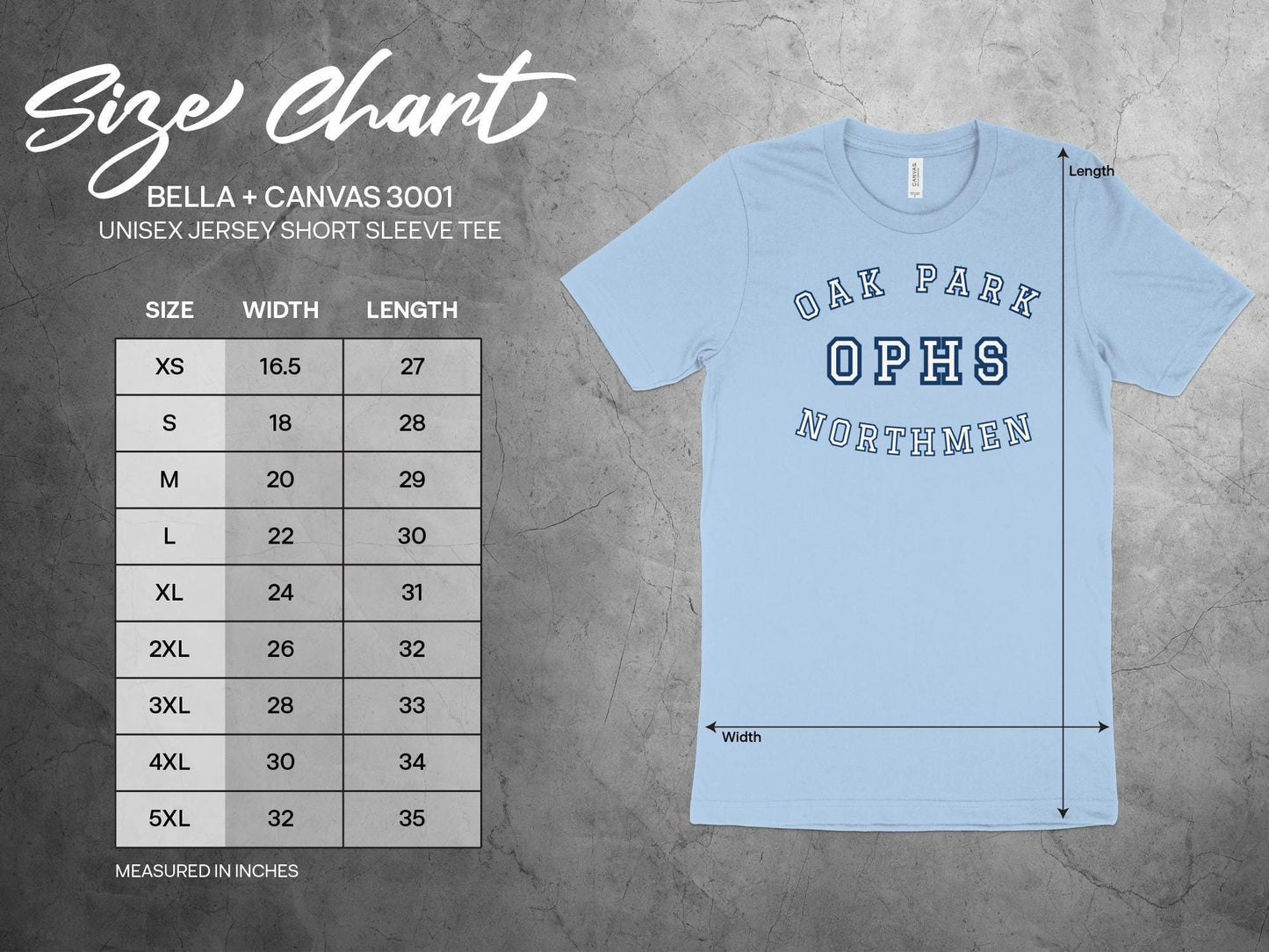 Retro Oak Park Northmen OPHS T-Shirt, Classic School Spirit Tee, Vintage Inspired High School Fan Shirt, Sports Team Apparel