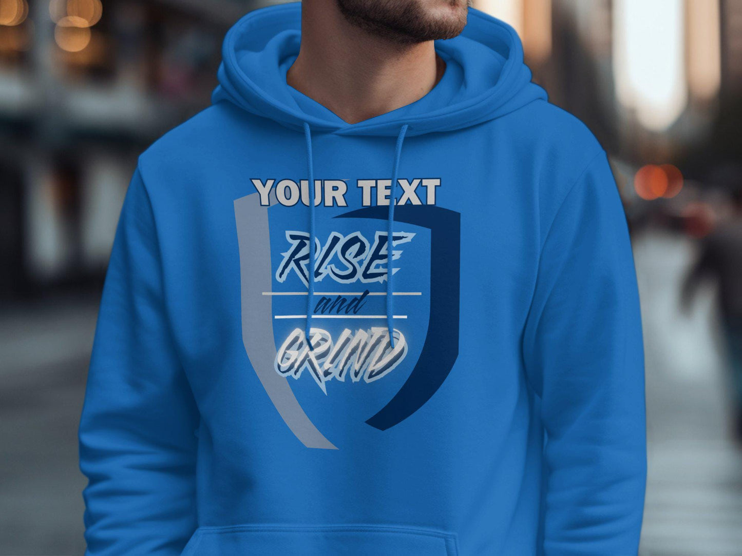 Motivational Unisex Rise and Grind T-Shirt or Hoodie. Fitness Slogan Shirt, Positive Mindset Apparel, Gym Wear, Gift for him, Gift for her
