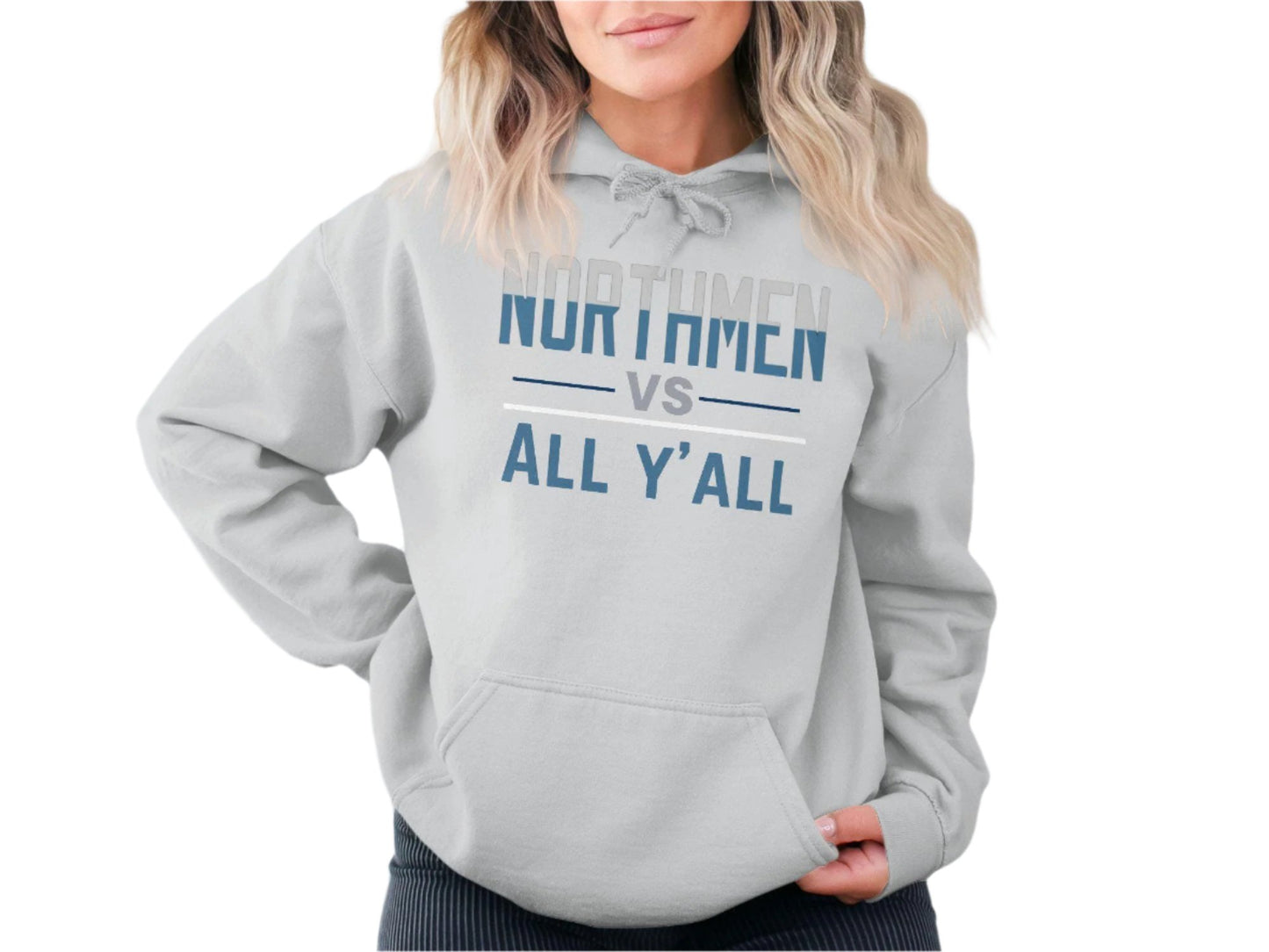 Northmen vs All Y'all T-Shirt, Funny Statement Tee, Southern Pride Shirt, Retro Style Graphic Tee, Unisex Casual Wear, Gift Idea