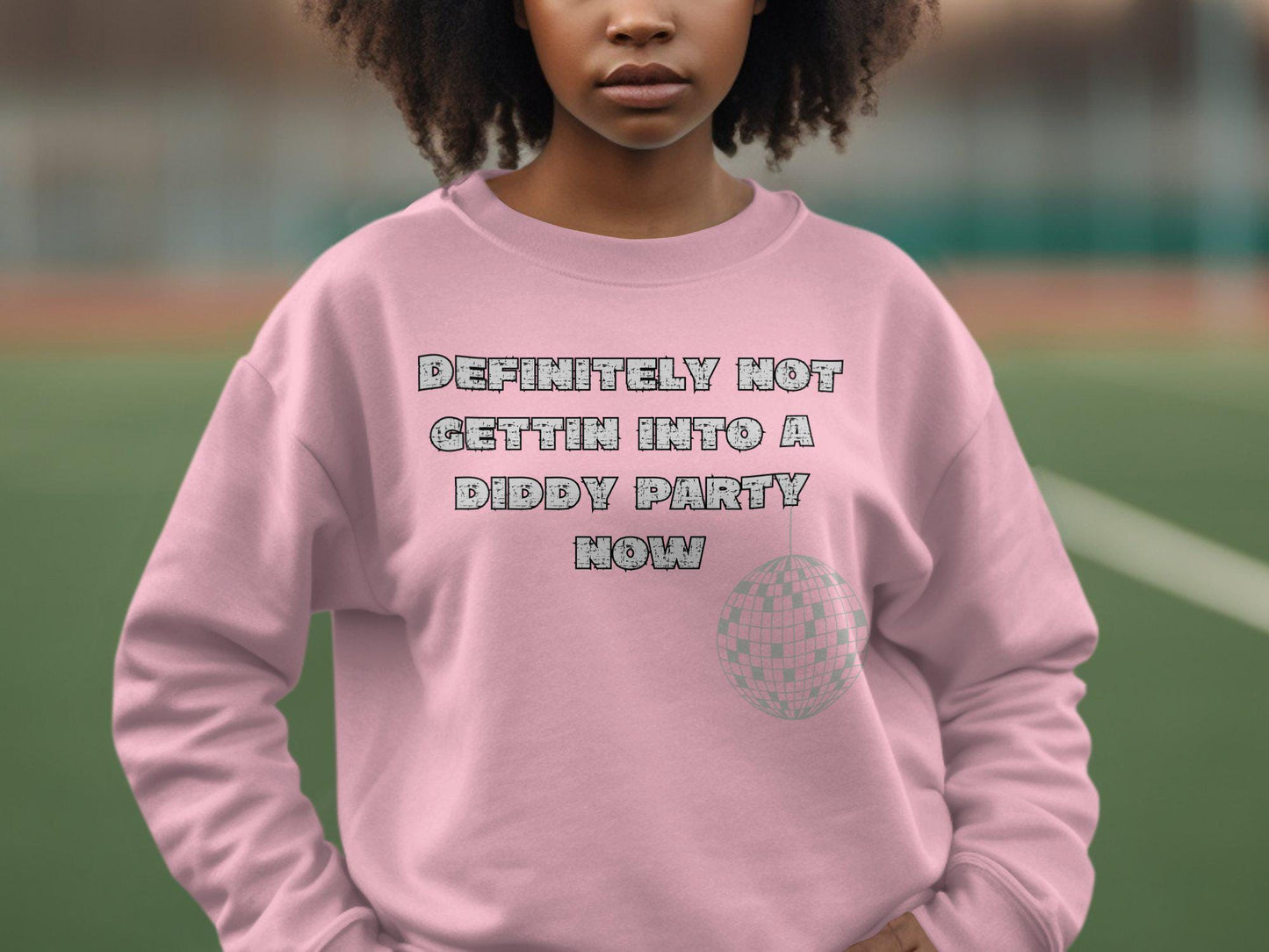 Funny Quote T-Shirt, Definitely Not Gettin Into A Diddy Party Now Shirt, Cool Graphic Tee, Casual Wear Unisex Tshirt