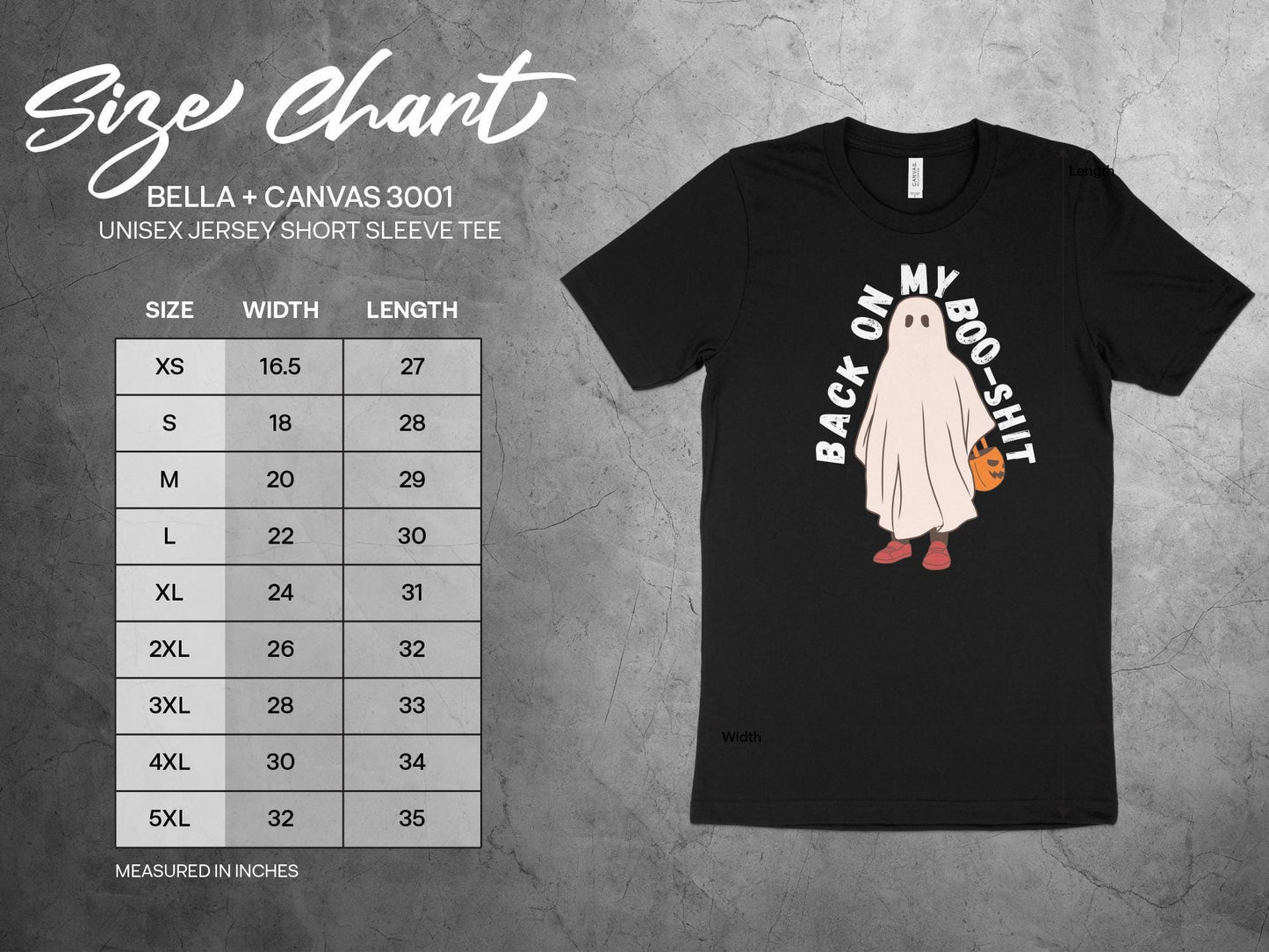 Funny Halloween T-Shirt, Back On My Boo Shit Ghost Design Tee, Spooky Halloween Costume Shirt, Humorous Graphic Tee, Halloween Apparel