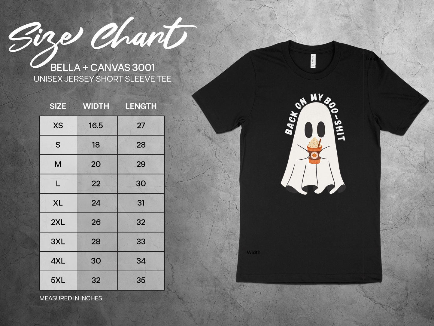 Ghost Drinking Coffee Funny Halloween Shirt, Ghost Back On My Boo Shit T-Shirt, Cute Spooky Graphic Tee, Halloween Party Shirt