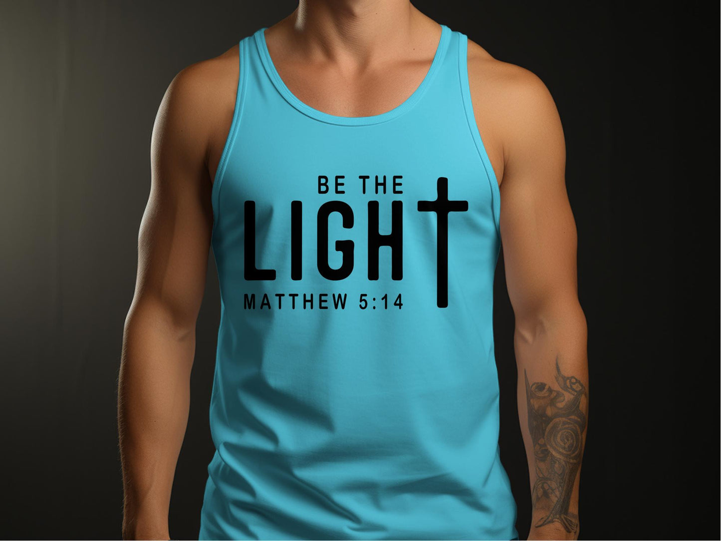 Be The Light T-Shirt, Matthew 5:14 Shirt, Christian Faith Tee, Religious Inspiration Apparel, Spiritual Message Clothing