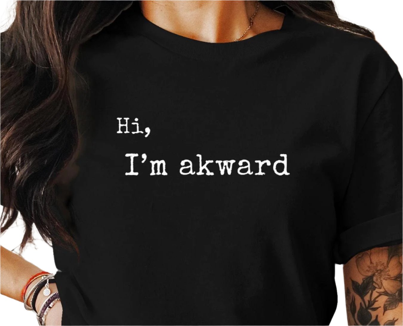 Funny Awkward T-Shirt for Introverts, Perfect Gift for Friends and Family, Cute, Casual Wear