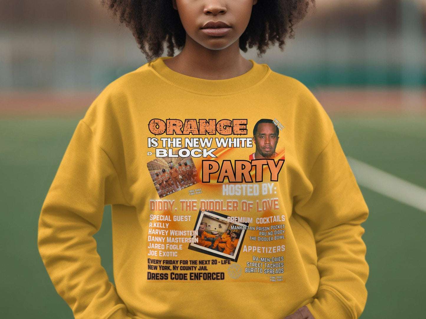DIDDY, Block Party, Party T-Shirt, Diddy T-Shirt, Trending, Gift, Unisex Gift, Funny Graphic Tee, Novelty T-Shirt for Parties