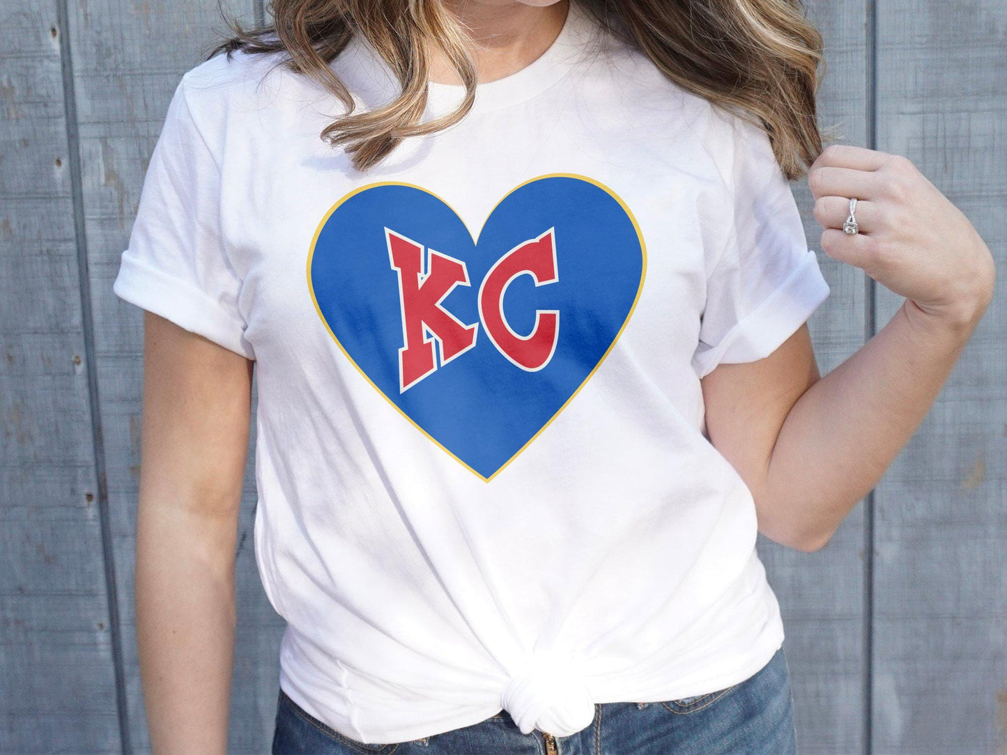 KC Heart Love Graphic Tee, Kansas City Pride Shirt, Sports Wear, KC Fan T-shirt, City Love Apparel, Kansas City Supporter