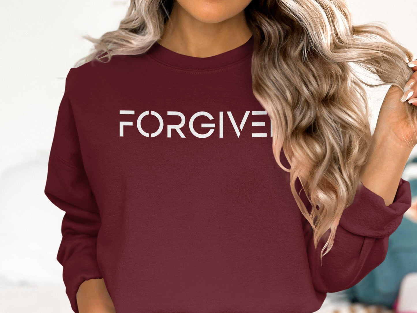 Forgiven T Shirt, Christian Apparel Tee, Religious Faith Shirt, Inspirational Message Top, Gift for Believers, Faith Based Clothing