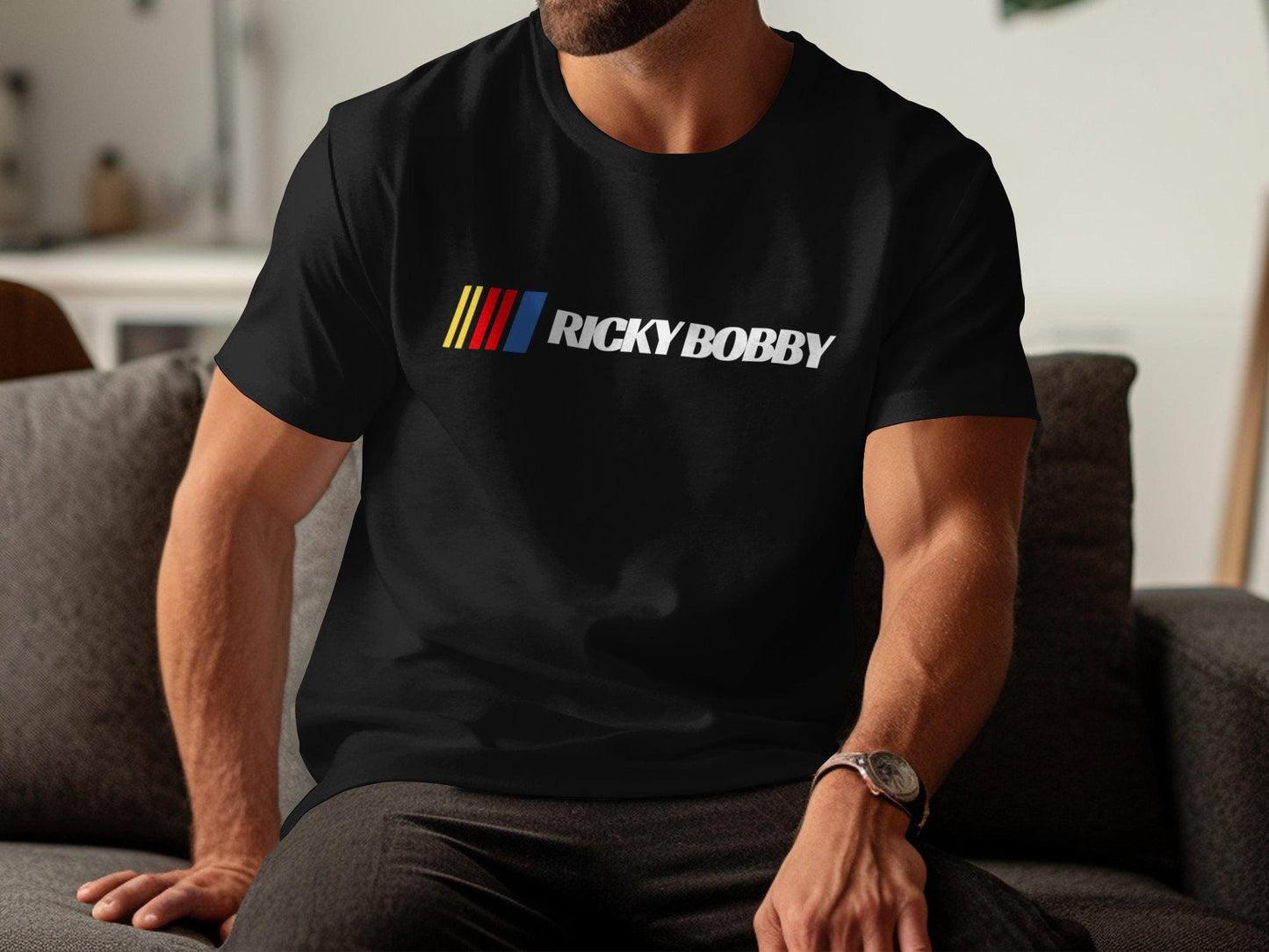 Ricky Bobby, Funny Movie Parody T-Shit, Trending Graphic Tee Shirt, Classic Short Sleeve Shirt for Men and Women, Gift Idea, Gift for Men