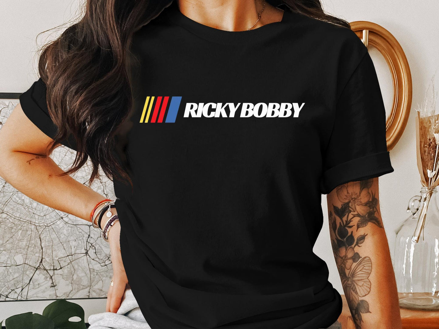 Ricky Bobby, Funny Movie Parody T-Shit, Trending Graphic Tee Shirt, Classic Short Sleeve Shirt for Men and Women, Gift Idea, Gift for Men