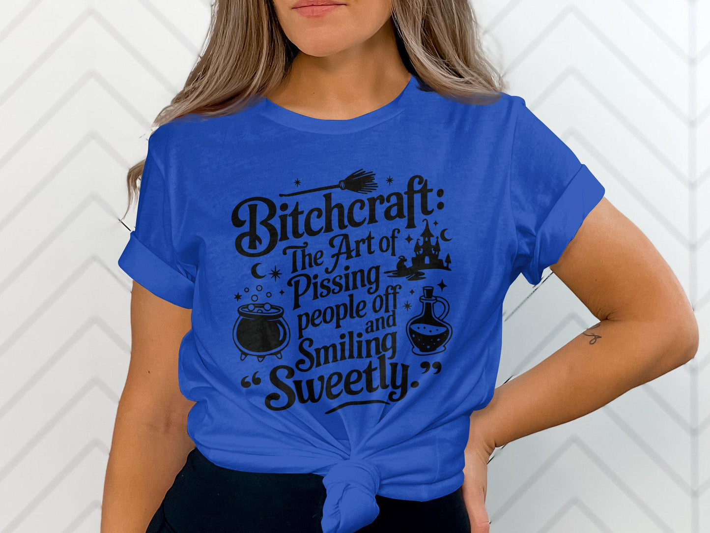 Funny Witchy T-Shirt, Witchcraft Humor Tee, Sarcastic Graphic Shirt, Halloween Witch Clothing, Sassy Witch Top for Women