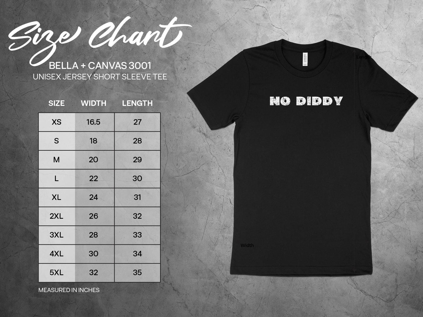 No Diddy, Diddy Funny T-Shirt, Funny Slogan Shirt, Tee, Unique Graphic T-Shirt, Bold Statement Apparel, Trendy Casual Top, Humorous Gift