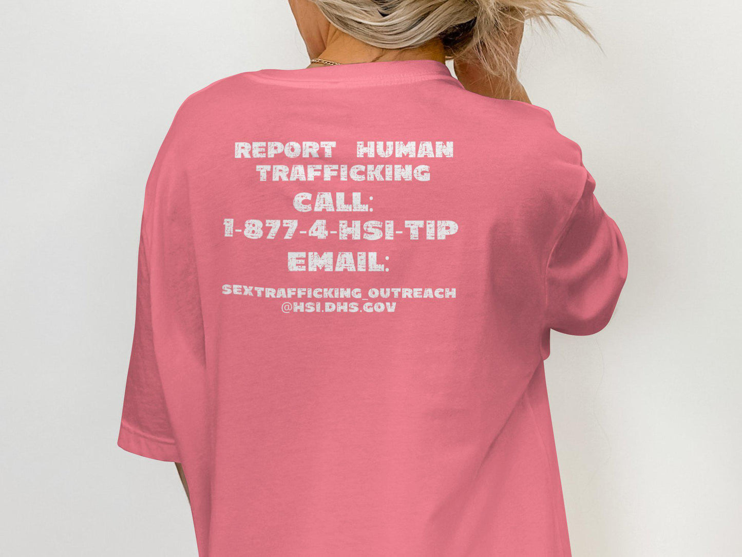 Stop Human Trafficking T-Shirt, Awareness Graphic Tee, Anti Trafficking Statement Shirt, Social Cause Unisex Tee, Advocacy Apparel