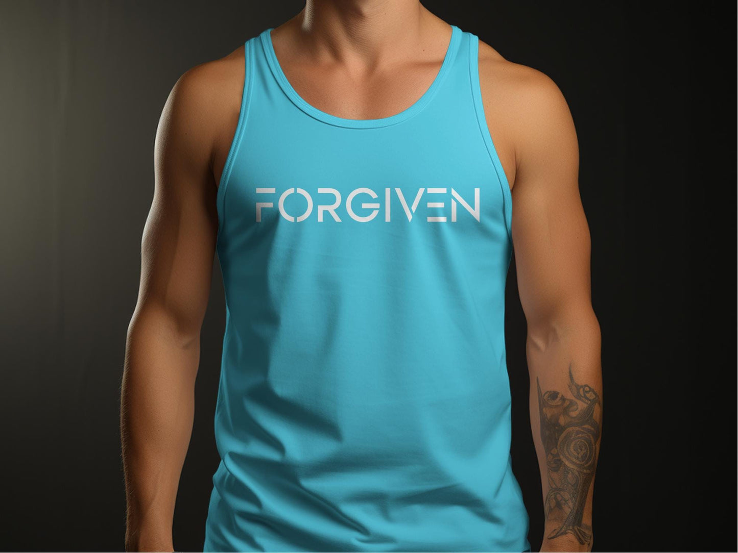 Forgiven T Shirt, Christian Apparel Tee, Religious Faith Shirt, Inspirational Message Top, Gift for Believers, Faith Based Clothing